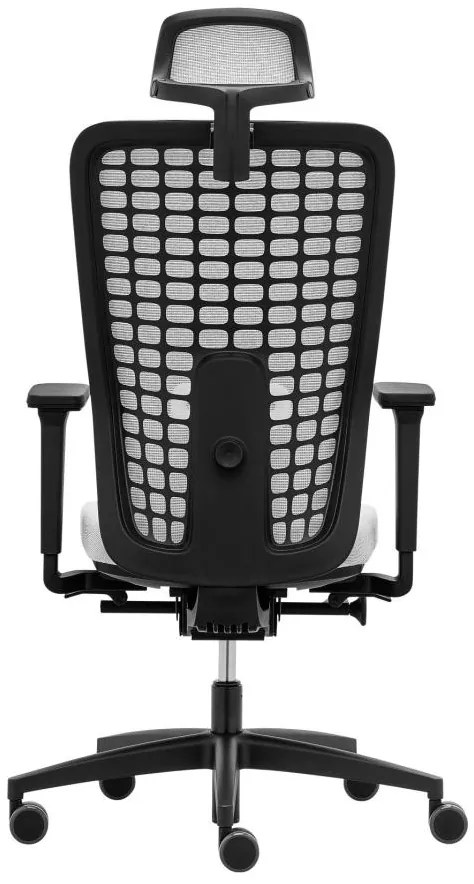 RIM -  RIM Ergonomická kancelárska stolička SPACE SP 1501 čalúnenie TONAL JET BIOACTIVE NAIROBI