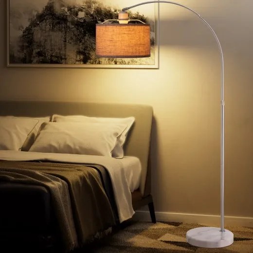 InternetovaZahrada Dizajnová oblúková lampa - nastaviteľná 150-175cm
