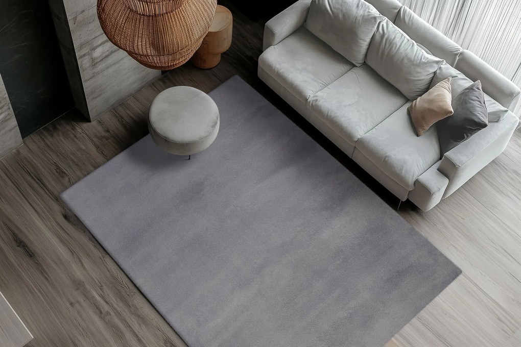 Obsession, Kusový koberec Milestone 600 Grey, 160x230, šedá, obývacia izba