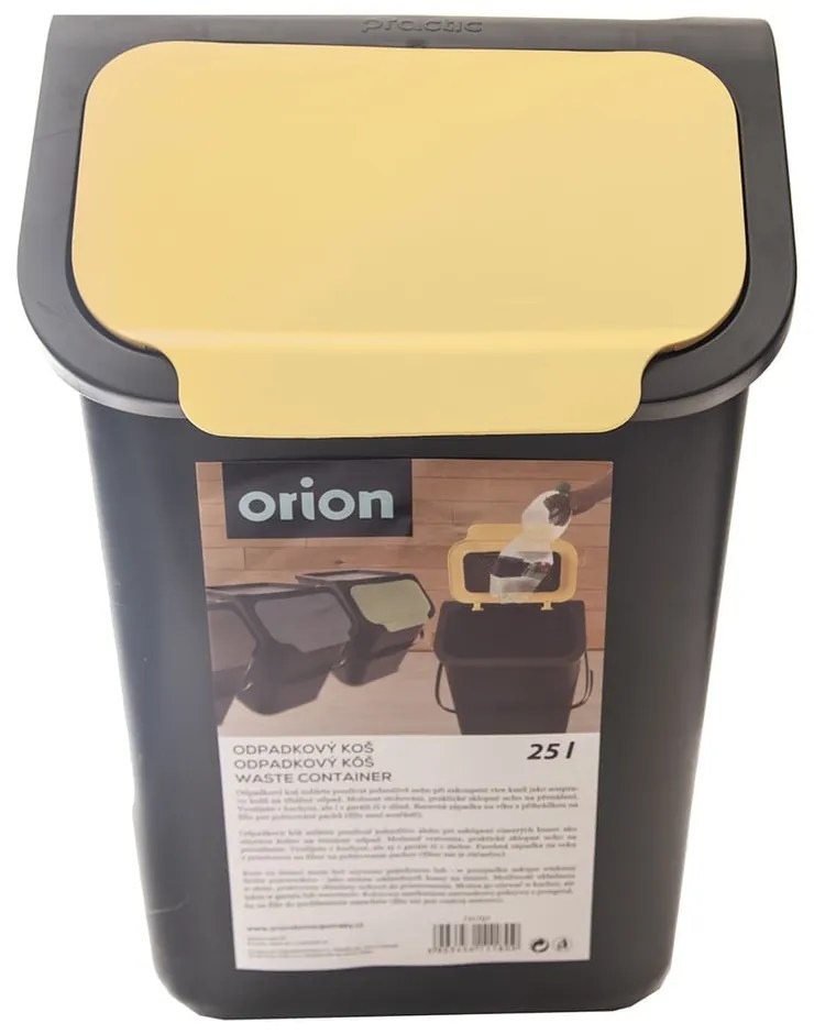 Plastový odpadkový kôš na triedený odpad 25 l Bin - Orion