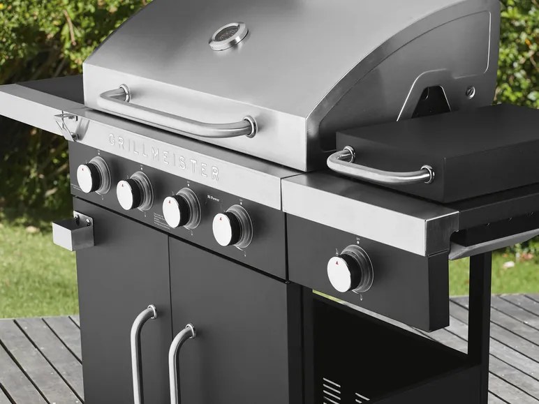 GRILLMEISTER Plynový gril so 4 varnými zónami (100361555)