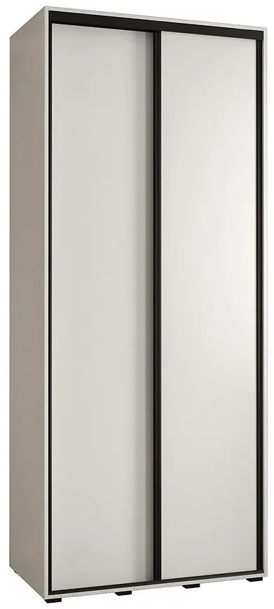 Skriňa 45 Canaris 1 120 biela/čierna