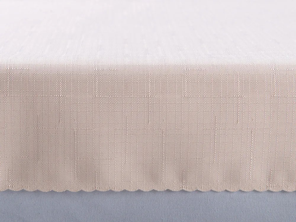 Biante Teflónový oválny obrus TF-080 Obdĺžničky na sivom 140x180 cm