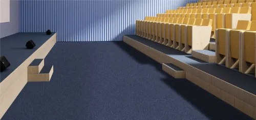 Koberce Breno Metrážny koberec REWIND 900 Braille 5151, šíře role 400 cm, modrá