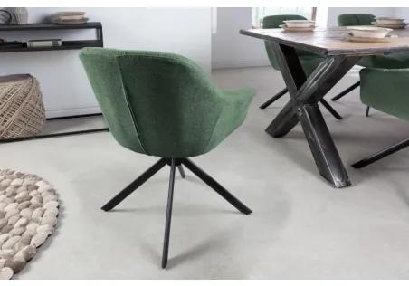 PAPILON otočná stolička Zelená