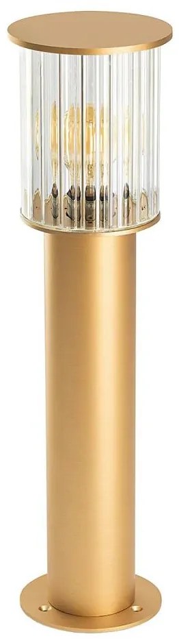 Argon 8753 - Vonkajšia lampa NORFOLK 1xE27/15W/230V IP44 52cm zlatá