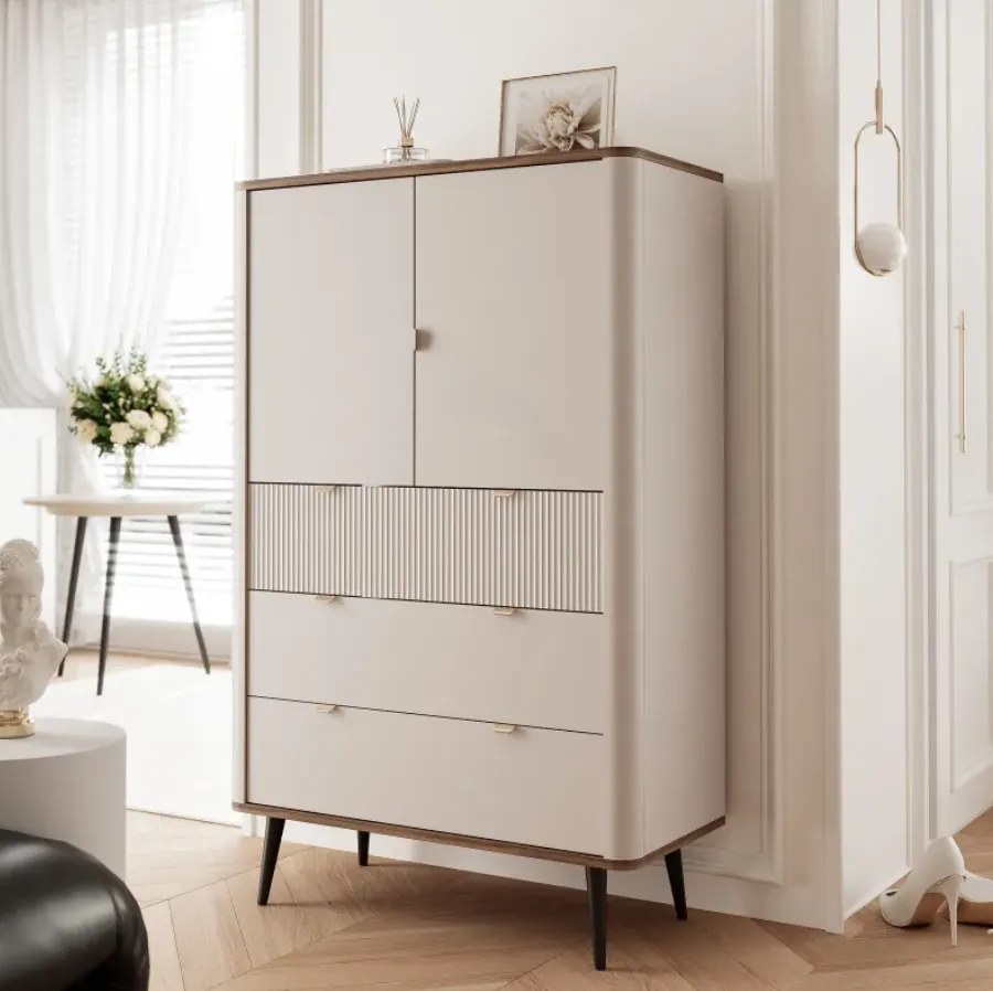Moderná komoda NICOLA 90 cm kašmír
