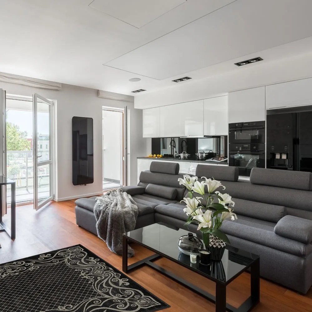 Tmavosivý koberec 80x150 cm Soft – FD