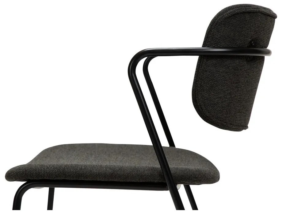 Čierna jedálenská stolička Zed – DAN-FORM Denmark