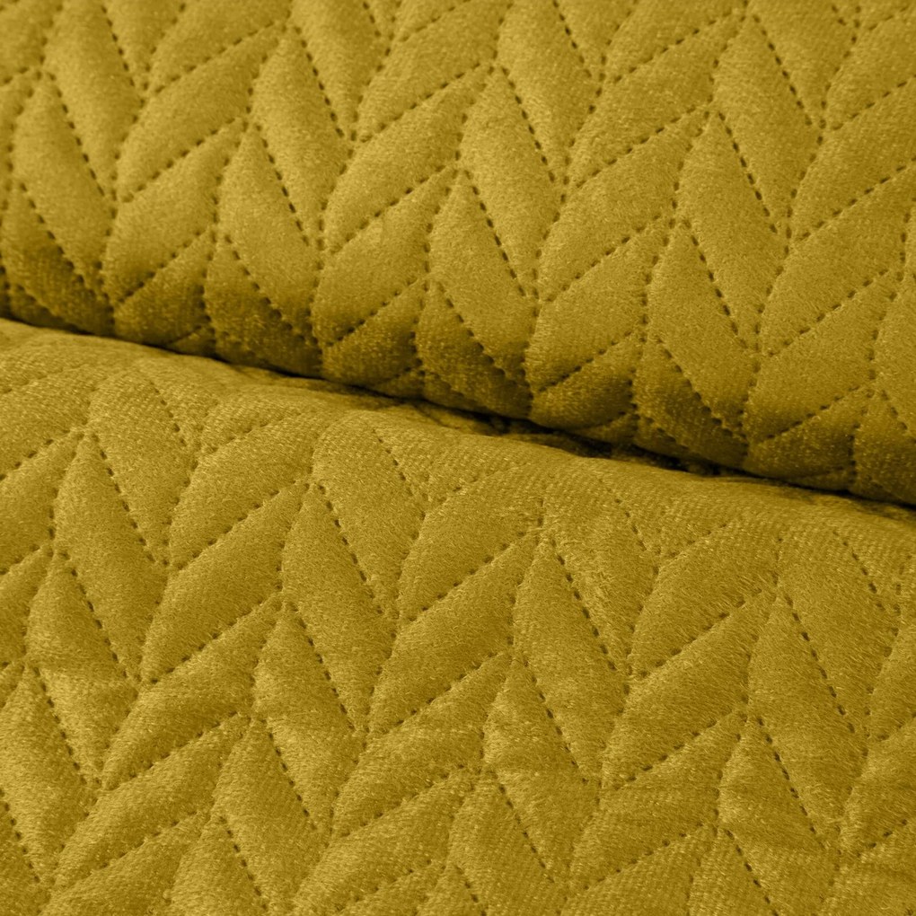 PREHOZ NA POSTEĽ LUIZ4 200X220 CM HORČICOVÝ