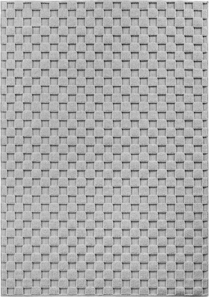 Kusový koberec Helix 2203 silver, 200x290, šedá, chodba / predsieň, Ayyildiz