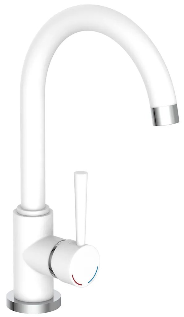 Schütte Kuchynská batéria Cornwall (biela/chrómová) (100335838)