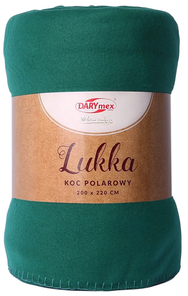 DEKA LUKKA 150X200 CM TMAVOZELENÁ