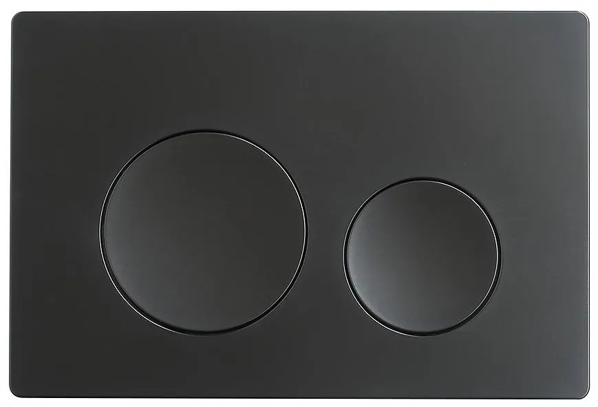 Tlačidlo Royal Black Oval