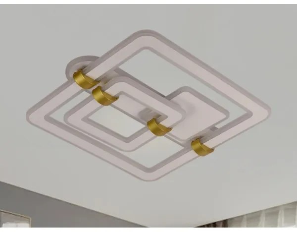 LED stmievateľné stropné svietidlo LED/140W/230V 3000-6500K + diaľkové ovládanie