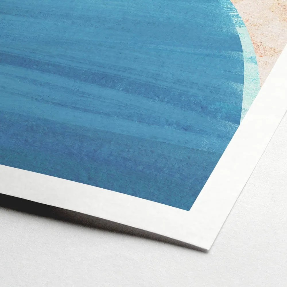 Plagát 30x40 cm Paradise Beach - Travelposter