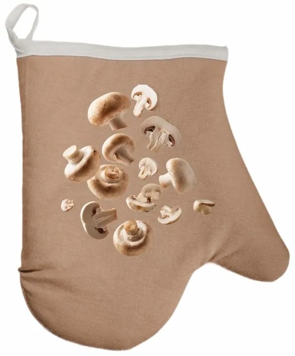 Kuchynská rukavica Champignon EMI, hnedá