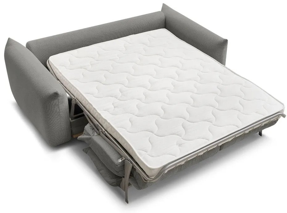 Sivá rozkladacia pohovka 214 cm Ernest – Bobochic Paris