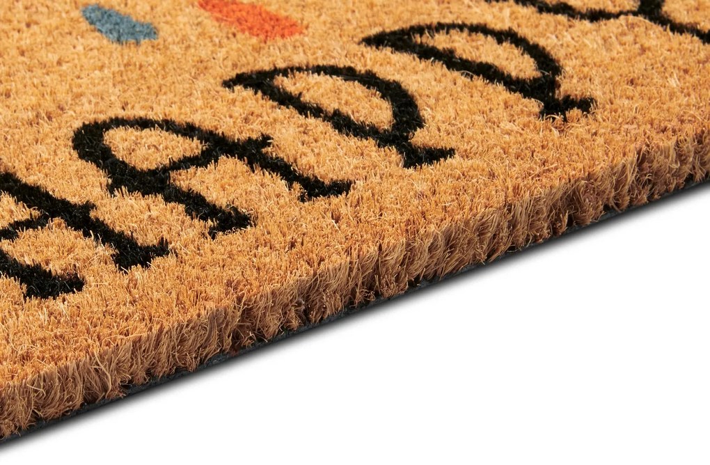 Rohožka Dúha 106199 - na von aj na doma, 40x70, hnedá, chodba / predsieň, Hanse Home