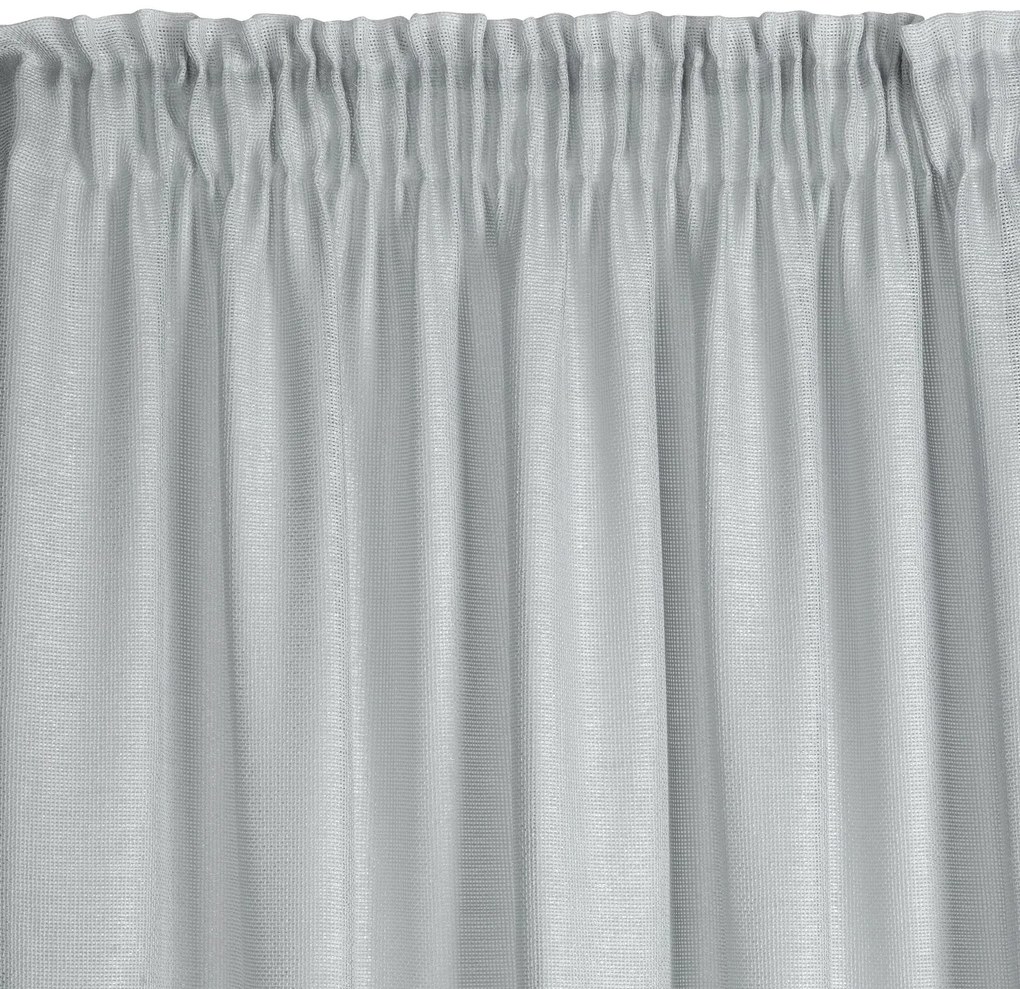 ZÁCLONA NA PÁSKE CELINE 140X270 CM STRIEBORNÁ