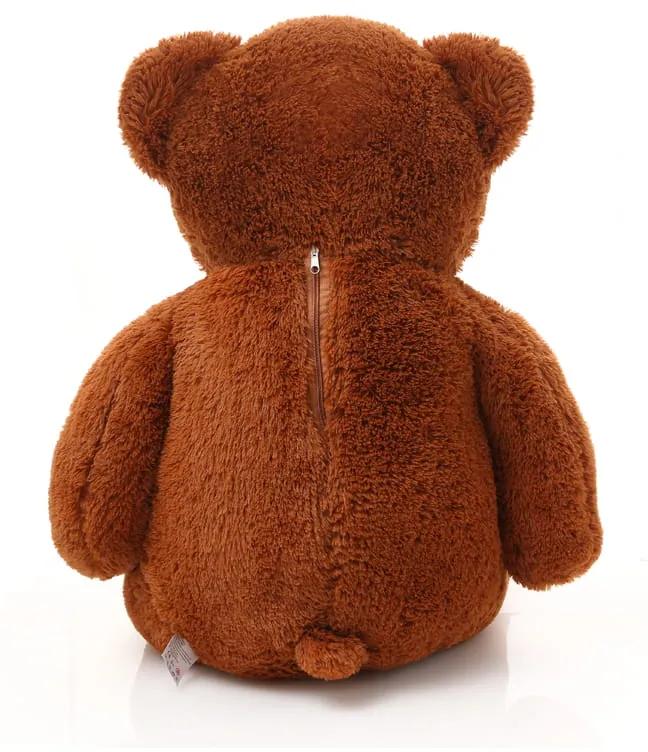 Plyšový Medveď MeowBaby®  180 cm, tmavohnedý