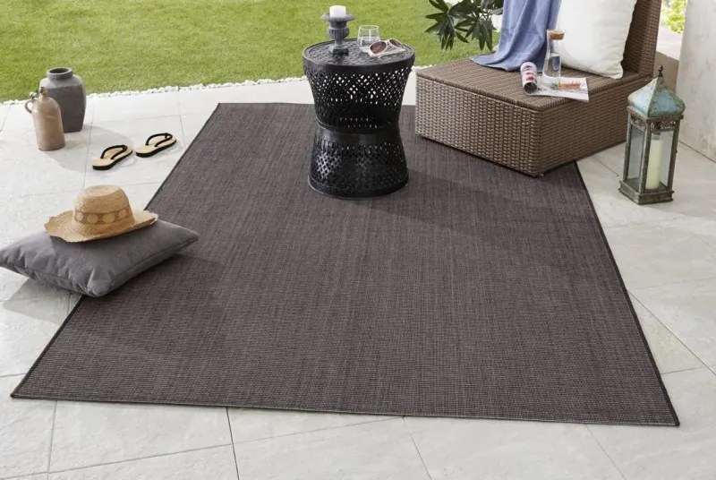 Hanse Home Collection koberce Kusový koberec Meadow 102723 schwarz – na von aj na doma - 80x150 cm