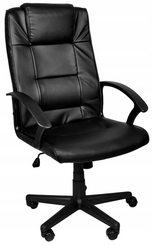 Malatec 8982 Kancelárska stolička EKO koža čierna
