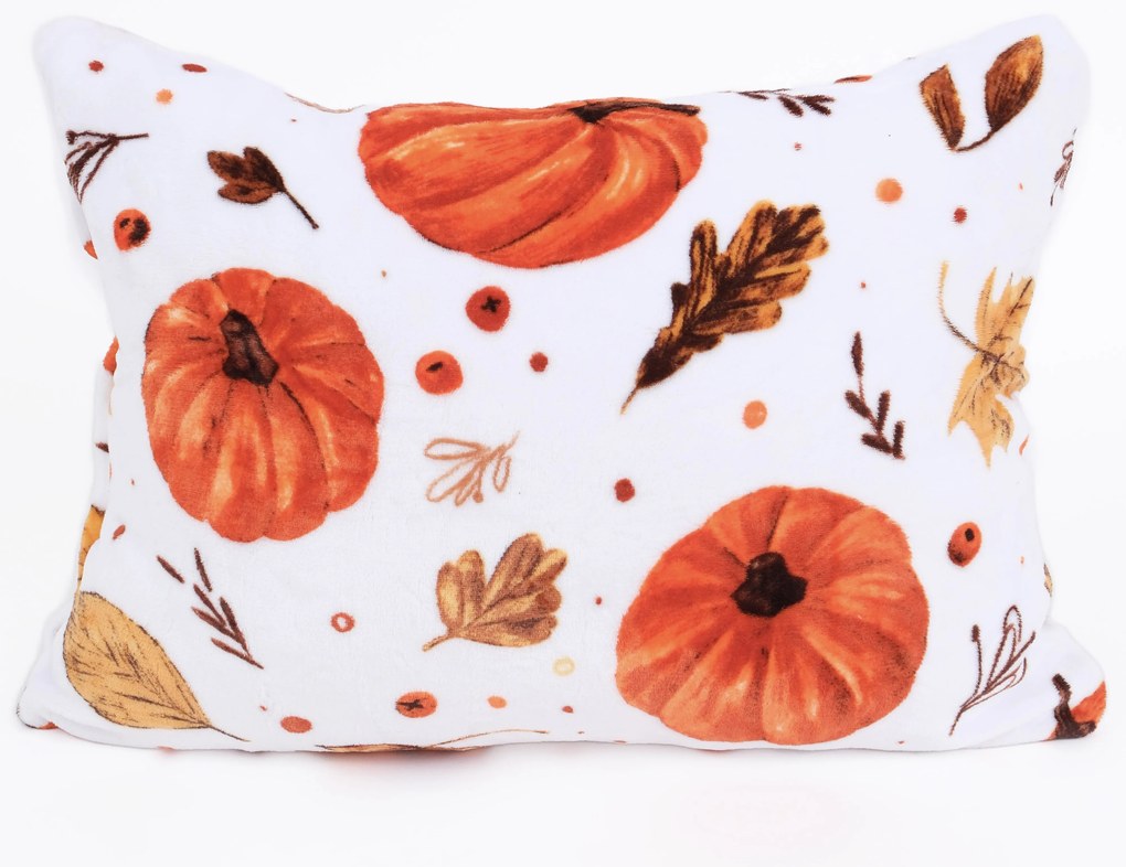 Obliečka na vankúš mikroplyš 50 × 70 cm – Jesenná nálada