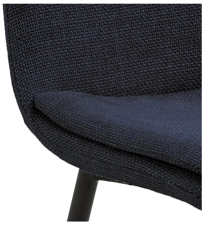 Tmavomodrá jedálenská stolička Becca – Actona