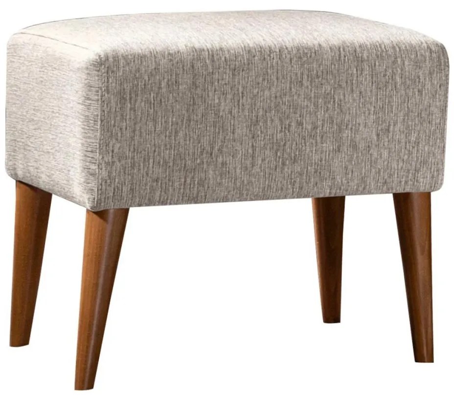 Taburet NIMO 46x50 cm krémový