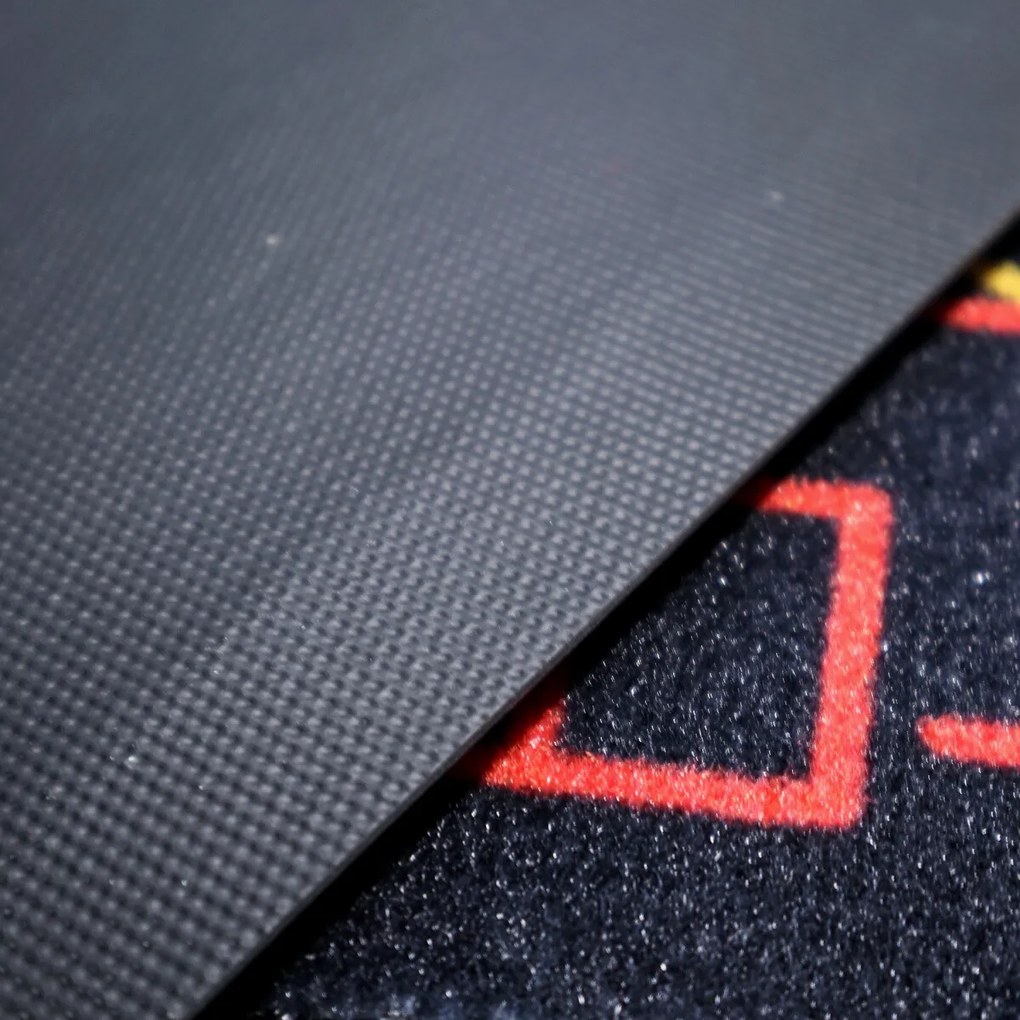 Rohožka Vianoce pri Psíku a mačičky 40x60 cm, 40x60, čierna, Mercury Flooring