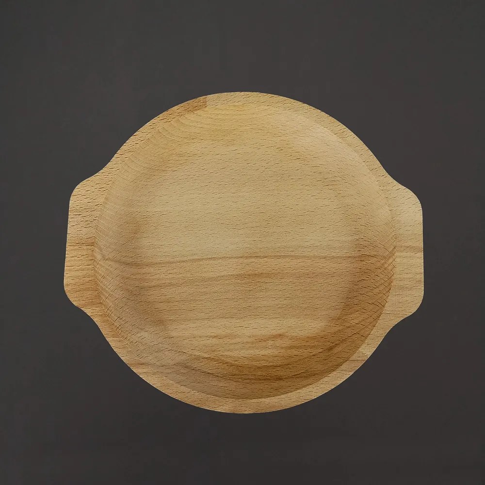 AMADEA Drevená miska, masívne drevo, 24 cm