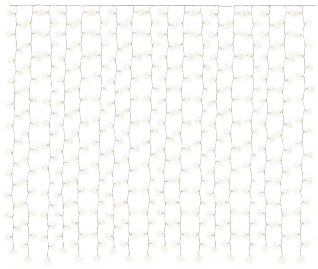 Světelný LED řetěz s 500 světly Kurty 300 cm teplá bílá