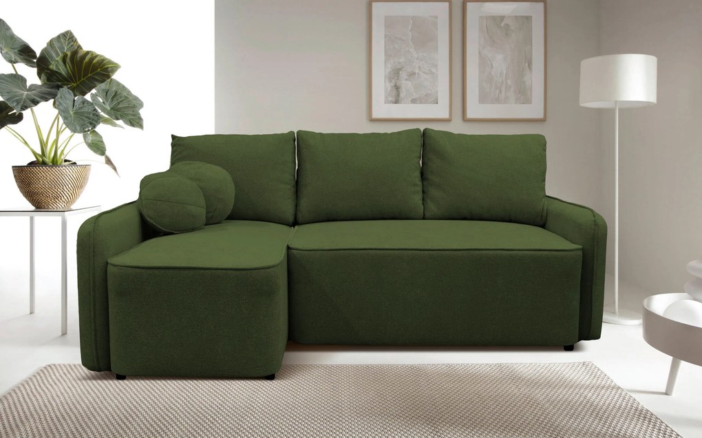 XXXLutz ROHOVÁ SEDAČKA, textil, zelená MID.YOU - Sedačky - 001574006711