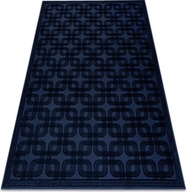 Koberec AURA J2556A tmavomodrý