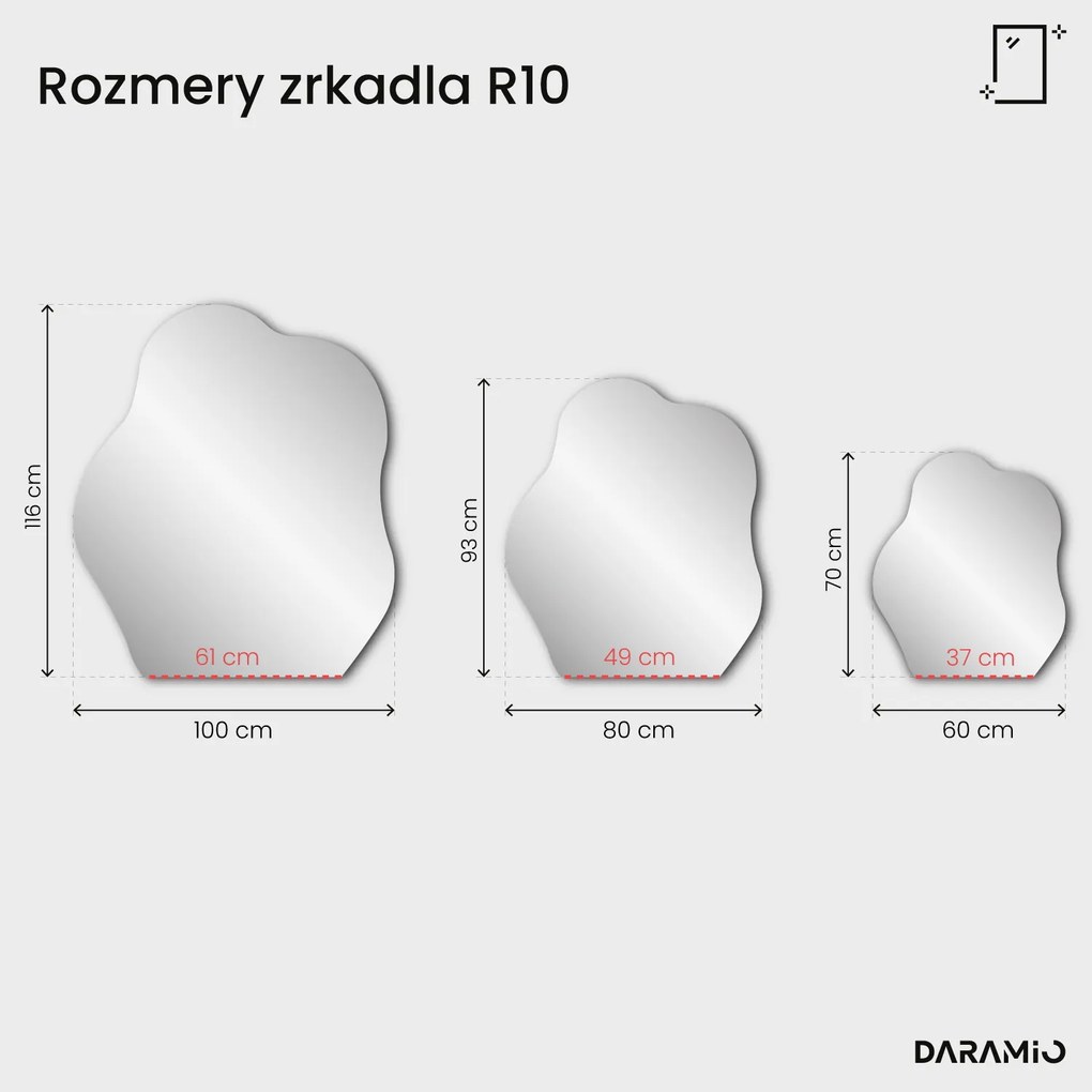 Zrkadlo Pure R10