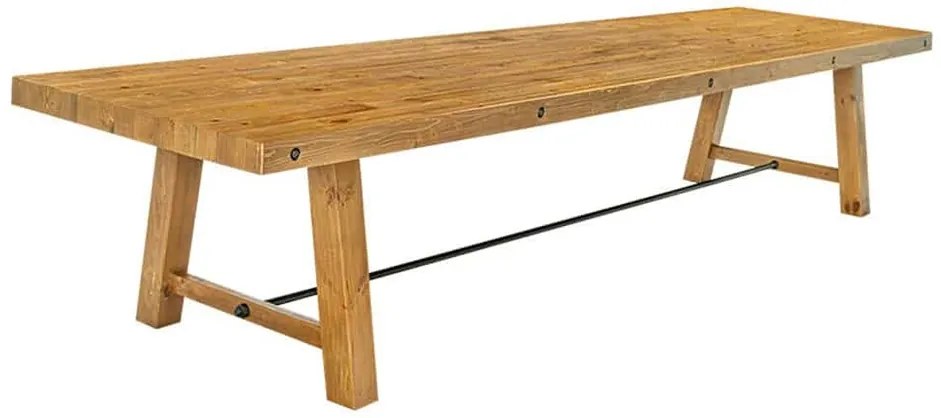 Masívny jedálenský stôl Finca borovica 400cm