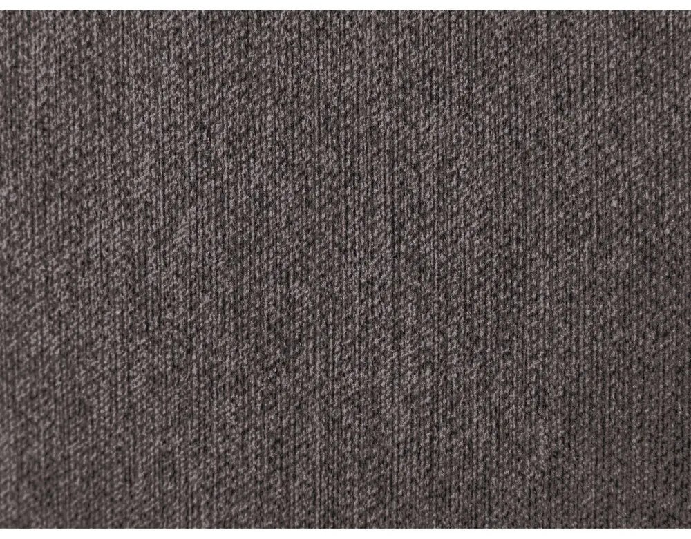 Tmavosivá čalúnená dvojlôžková posteľ s úložným priestorom a roštom 160x200 cm Garancia – Bobochic Paris