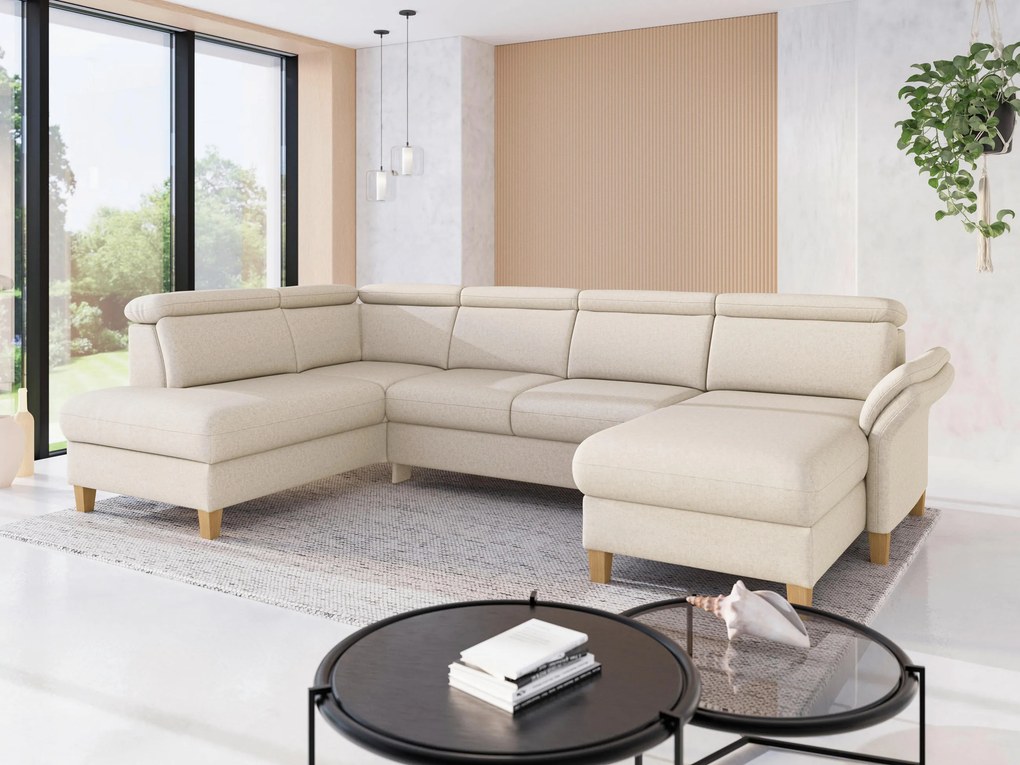 XXXLutz SEDACIA SÚPRAVA, textil, krémová Sit & More - Sedačky - 00014402576G