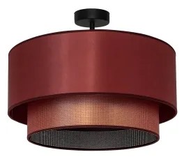 Duolla - Prisadený luster COPPER SHINY 1xE27/15W/230V pr. 45 cm medená