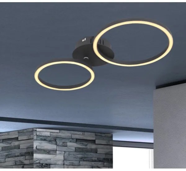 Globo 67233-24S - LED Prisadený luster KENDY LED/24W/230V