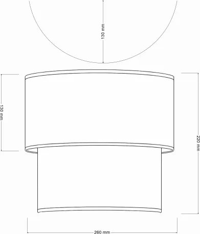 Brilagi - LED nástenné svietidlo BOHO ECO 1xE27/10W/230V béžové