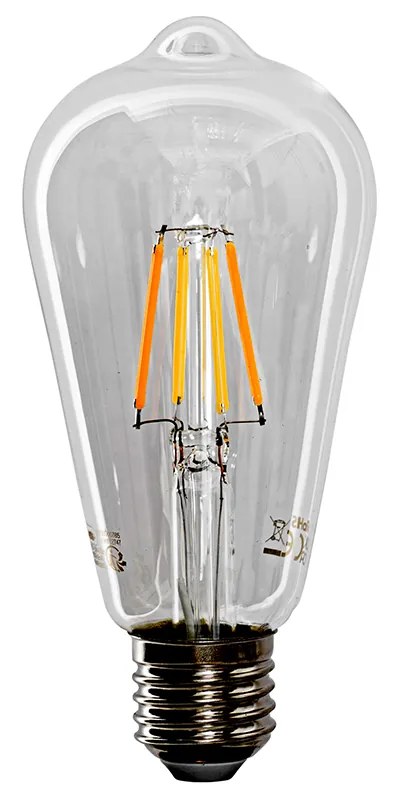 Sada 5 inteligentných LED žiaroviek E27 ST64 4,5W 470 lm 1800-4000K