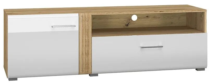 TV stolík Adagio 07 dub castello/biely lesk