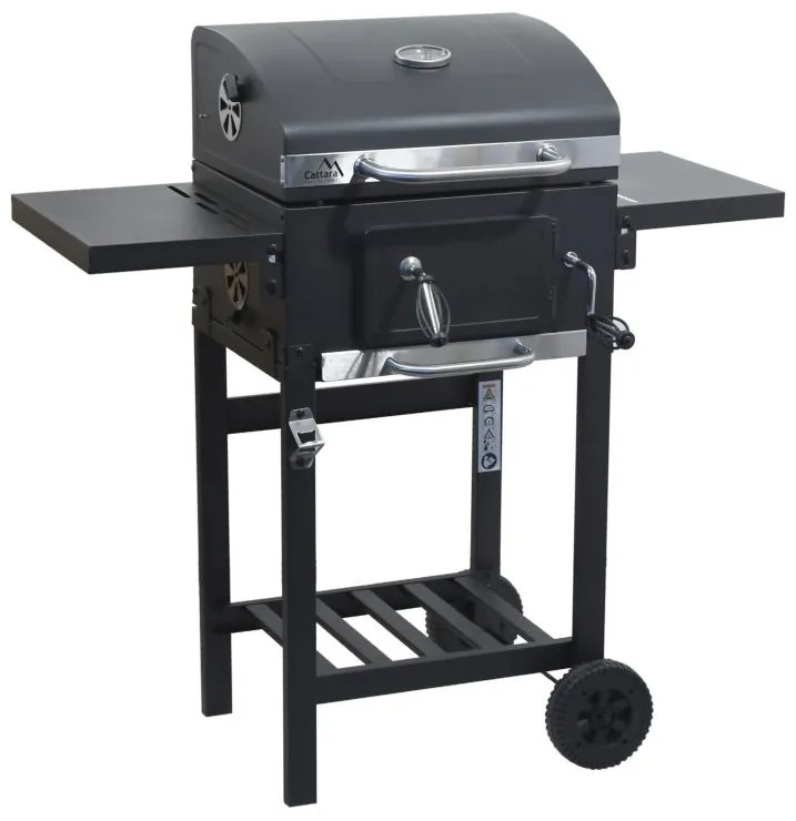 Cattara gril na drevené uhlie ROYAL PARTNER, 97 x 98 x 35 cm