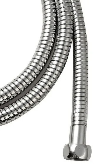 Sapho Sapho, LUX kovová sprchová hadica, opletená, možnosť natiahnutia 200-240cm, chróm, FSACC548