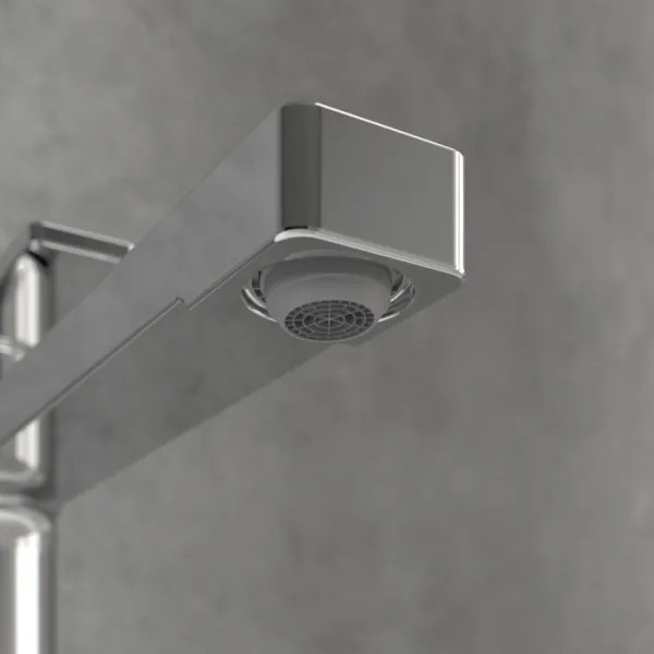 Villeroy & Boch TVW10300500061-Umývadlová batéria+výpusť ARCHITECTURA 32,9 cm l. chróm