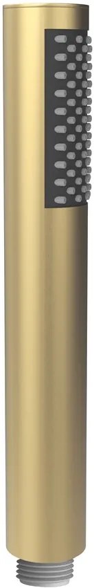Sapho, mosadzná ručná sprchová hlavica, 185 mm, zlatá matná, DO219