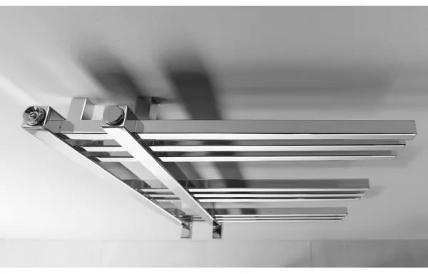 Sapho - Kúpeľňový radiátor MAGDALENA 241W/230V 50x69 cm lesklý chróm