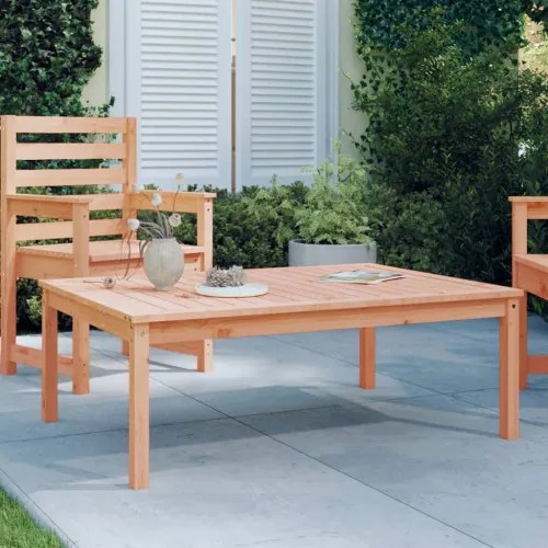 vidaXL Záhradný stolík 121x82,5x45 cm masívny Douglas-